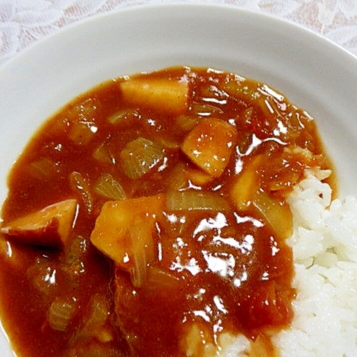 リンゴカレー